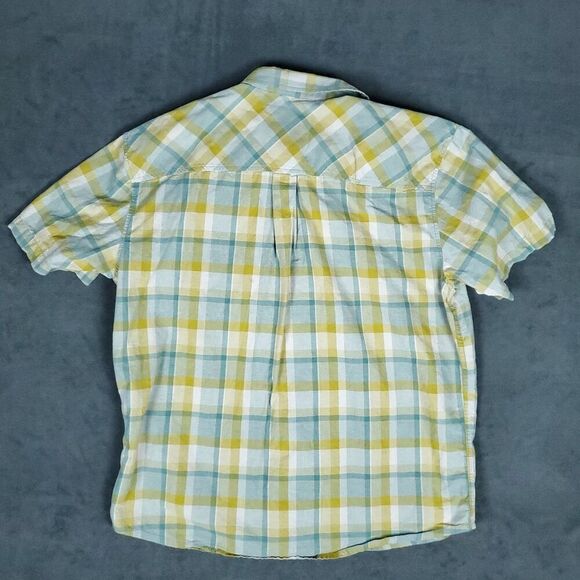 Prana Plaid Shirt Lot Of 2 Mens 2XL XXL Short Sleeve Button Up Hiking Outdoor - Picture 7 of 12